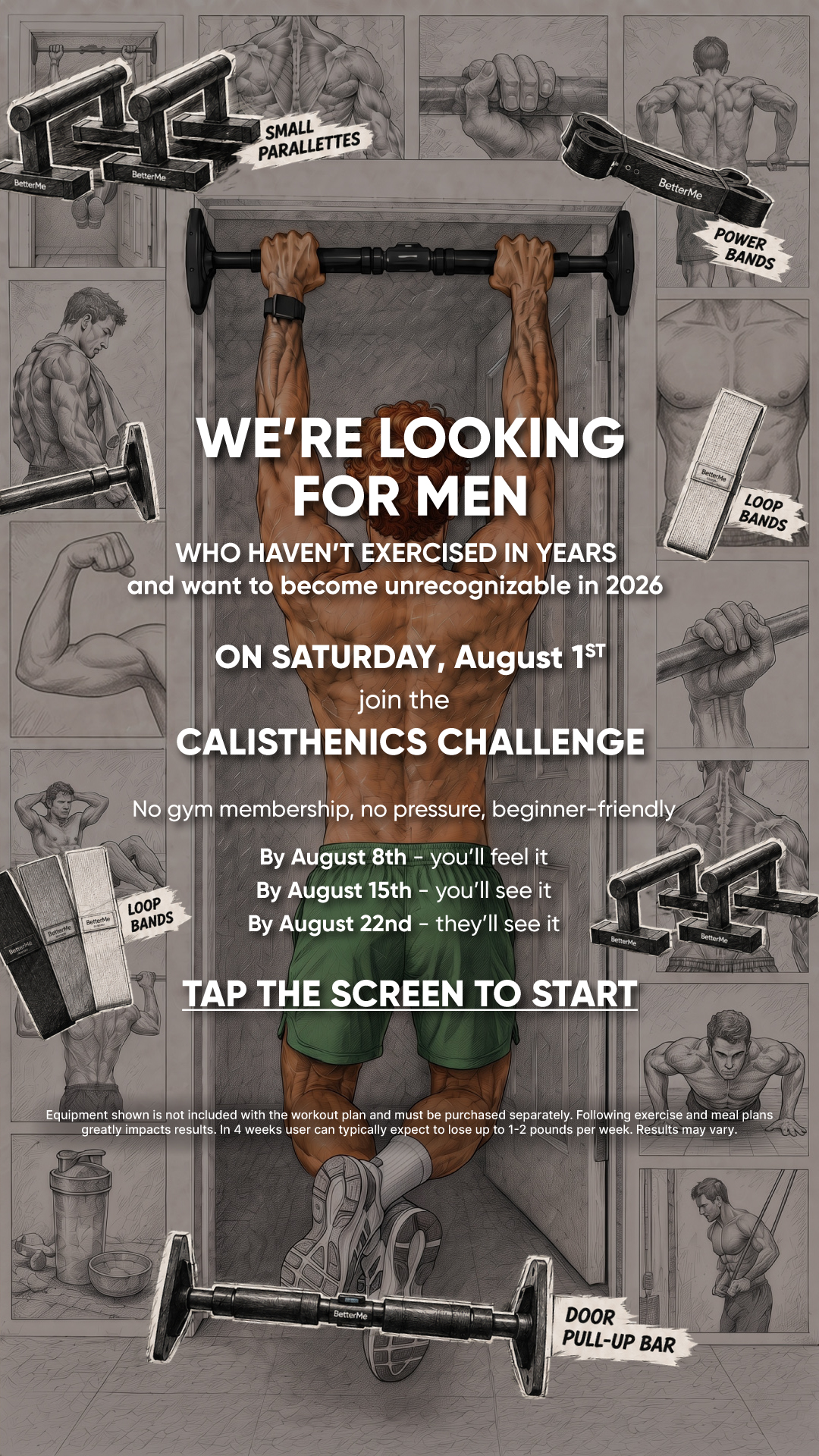 BetterMe Men Facebook ad