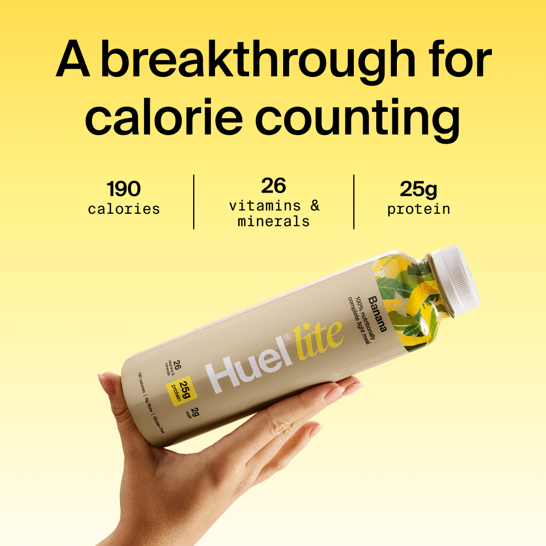 Huel Facebook ad: Get your free T-shirt
