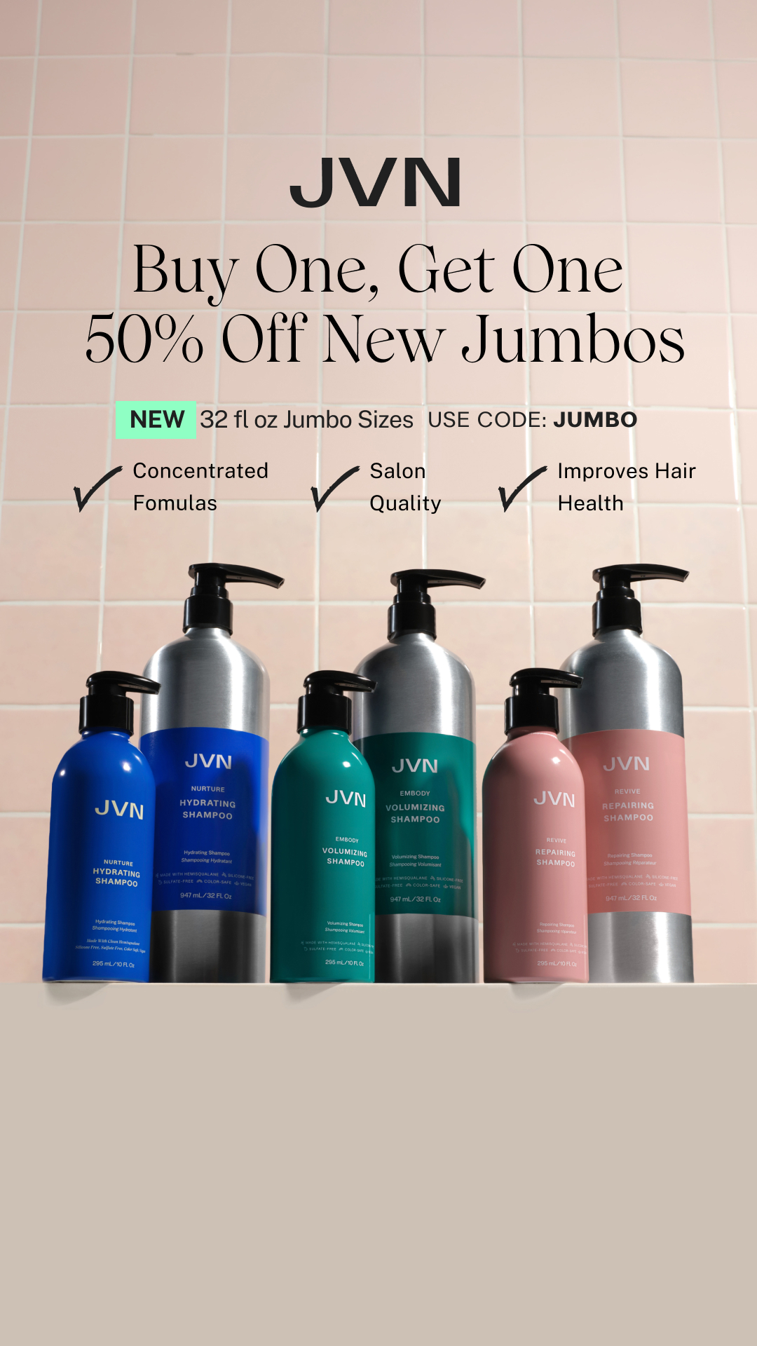JVN Hair Facebook ad