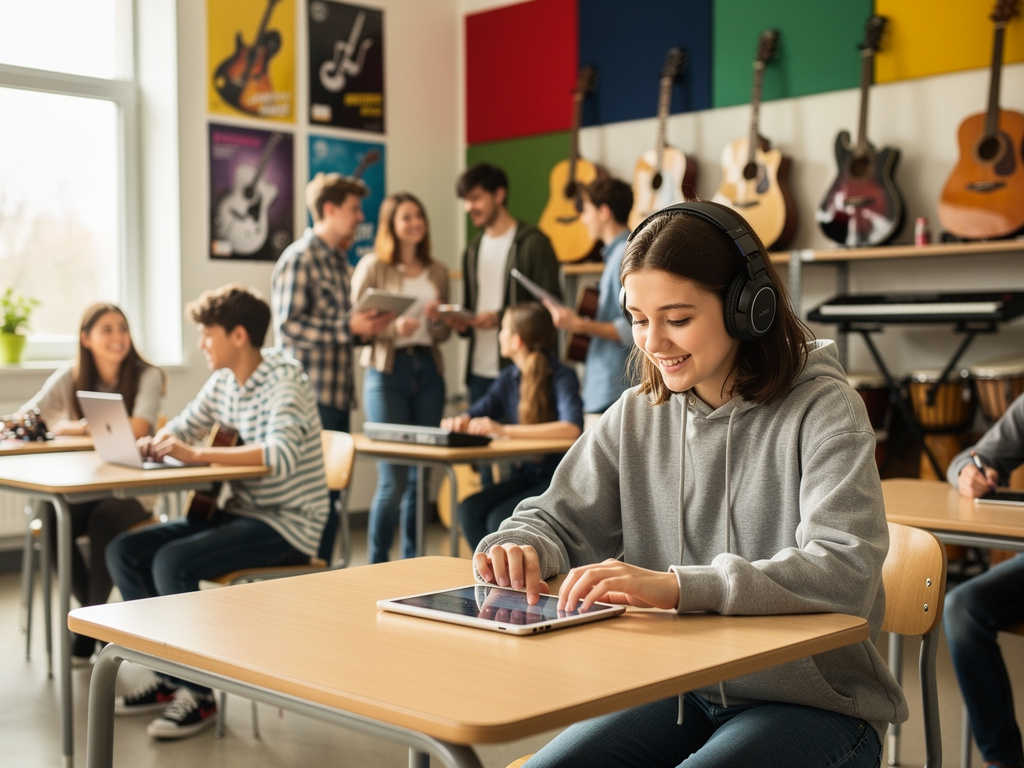 EarMaster Facebook ad: Transform the way your students learn music!