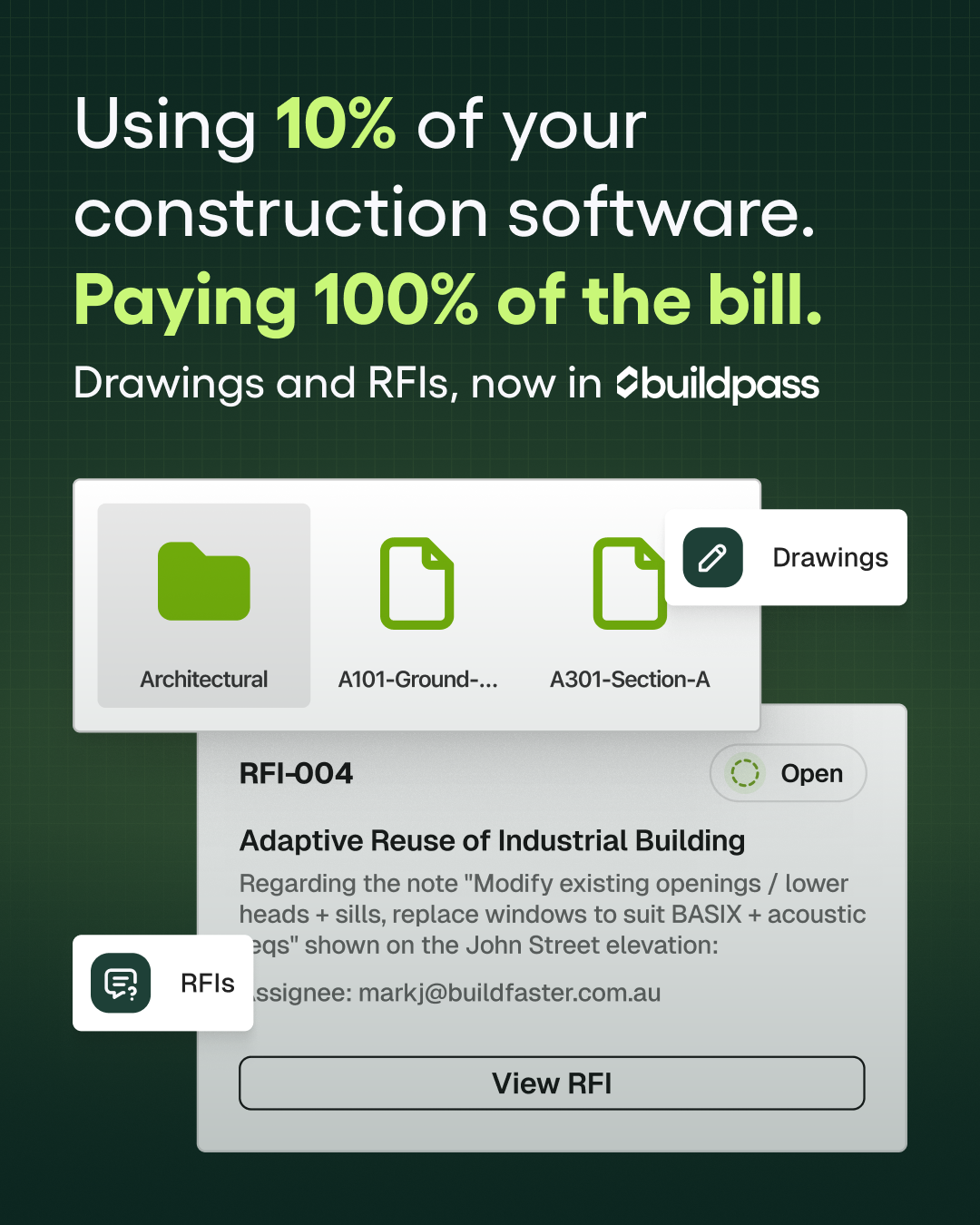 BuildPass Facebook ad