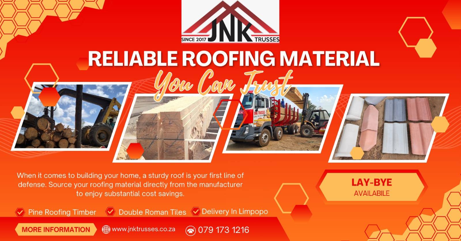 JNK Trusses Facebook ad: As a reputable manufacturer and supplier of Pine…