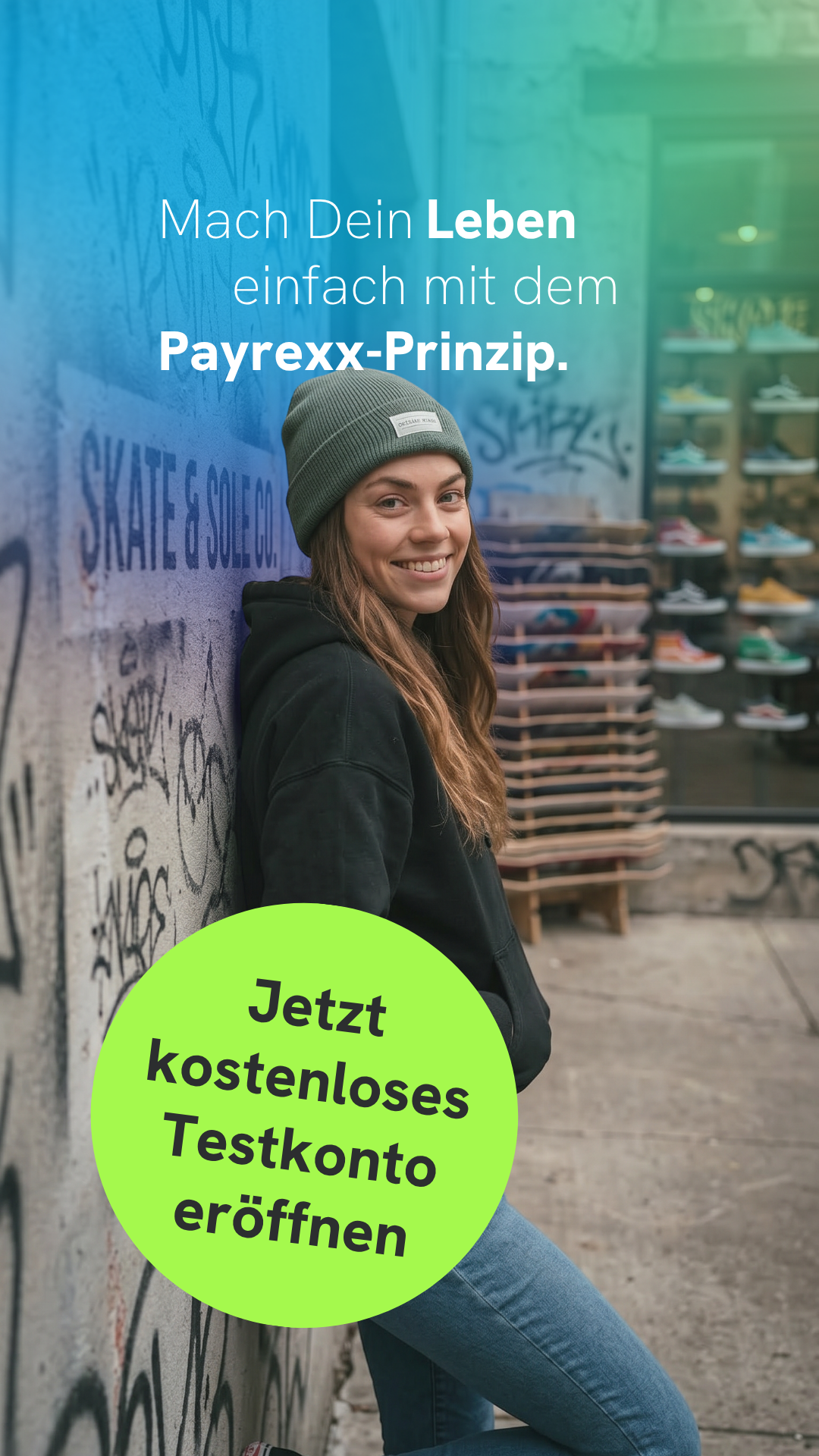 Payrexx Facebook ad