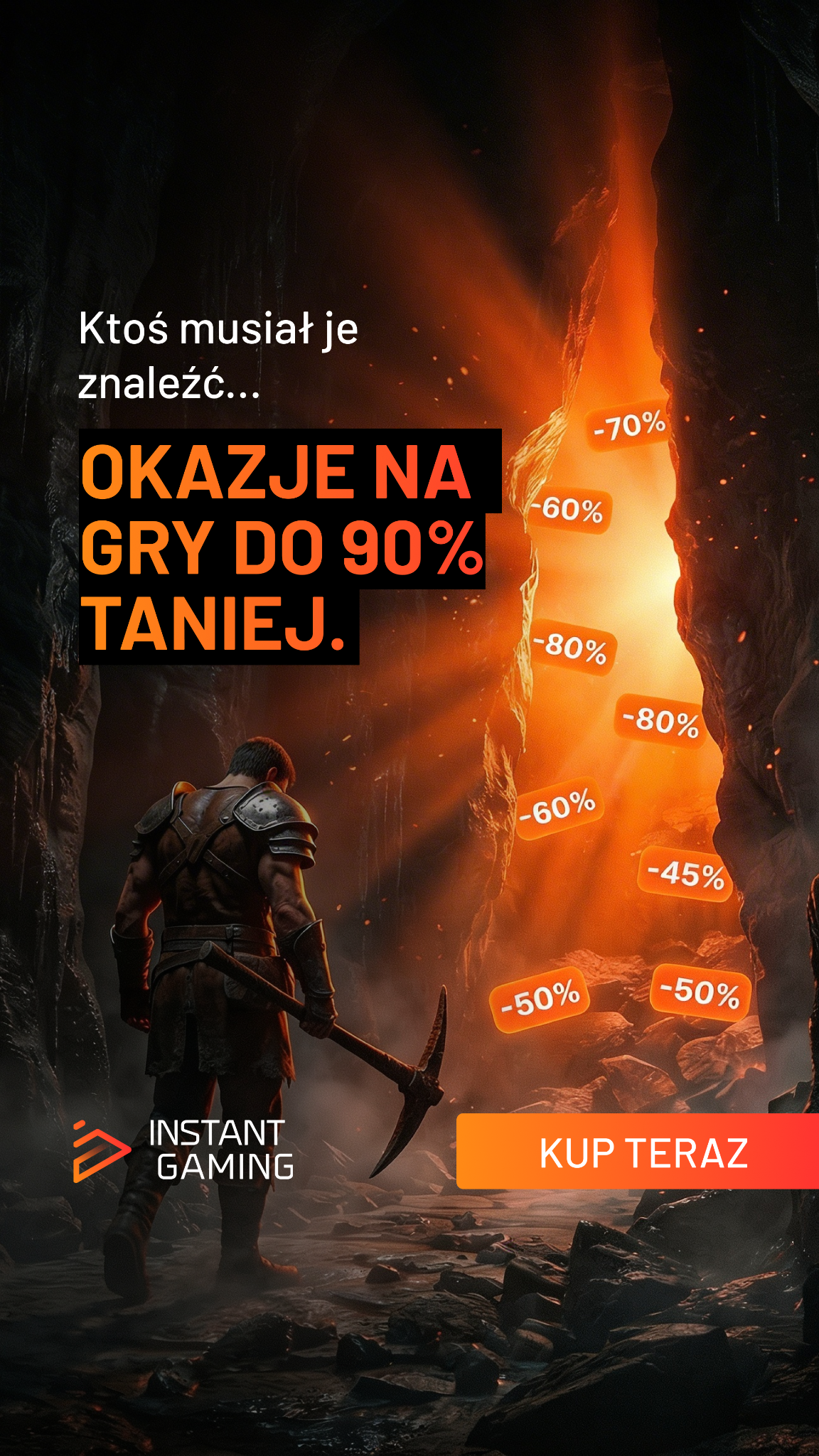 Instant Gaming Facebook ad