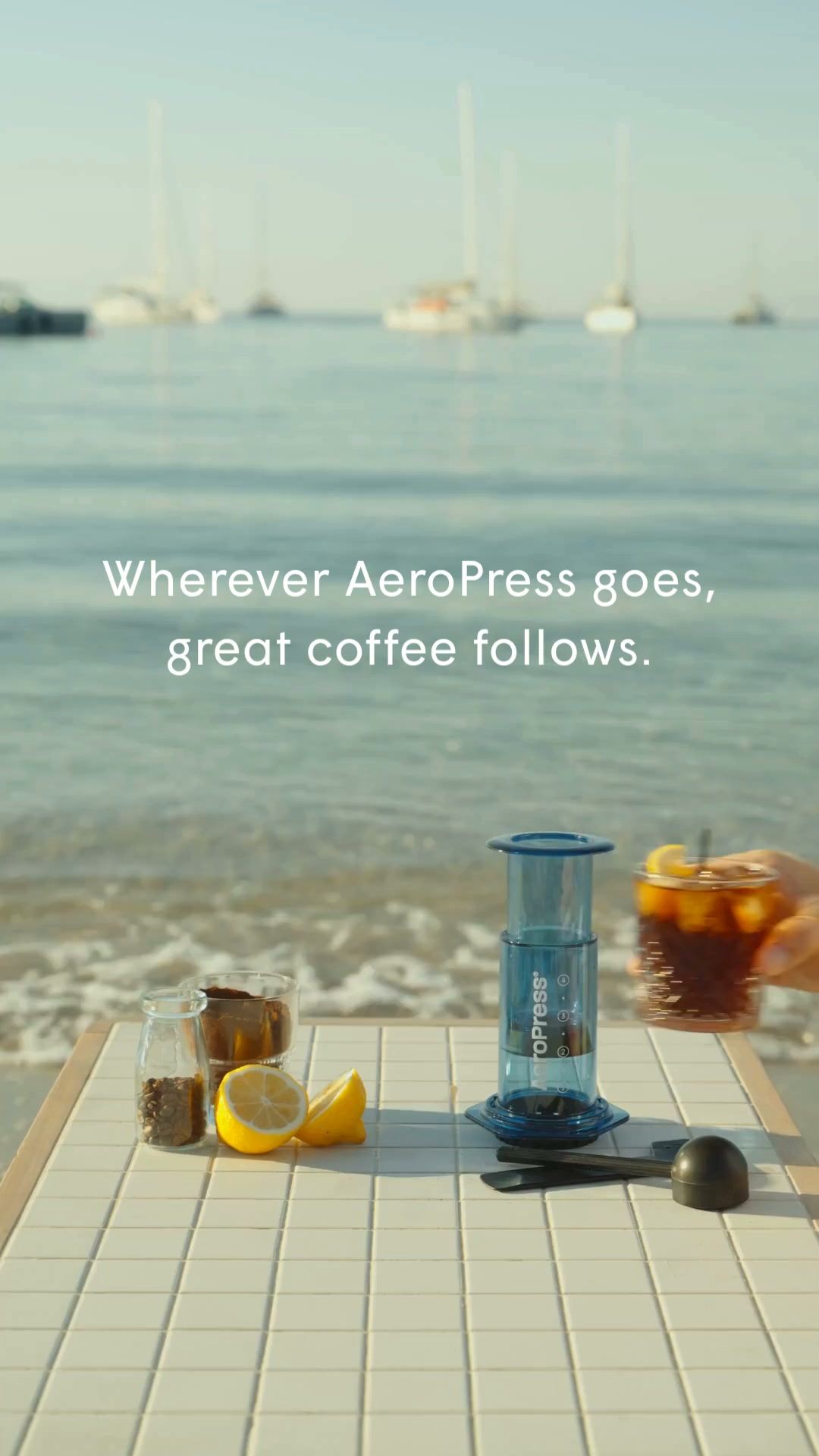 AeroPress Facebook ad from Sep 18, 2026