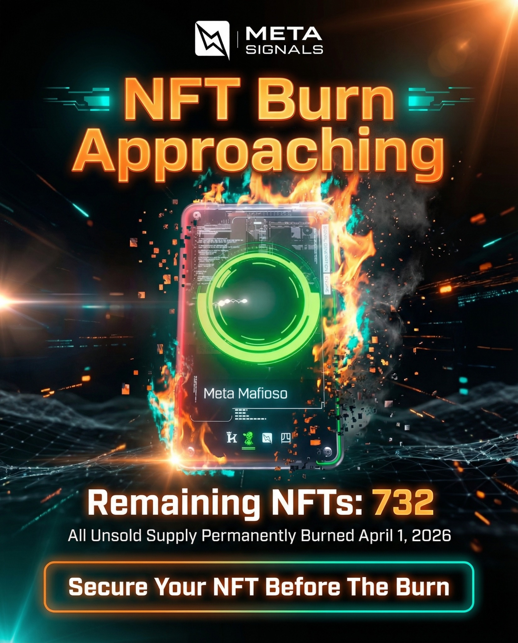Meta Signals Facebook ad: Mint Ends April 1