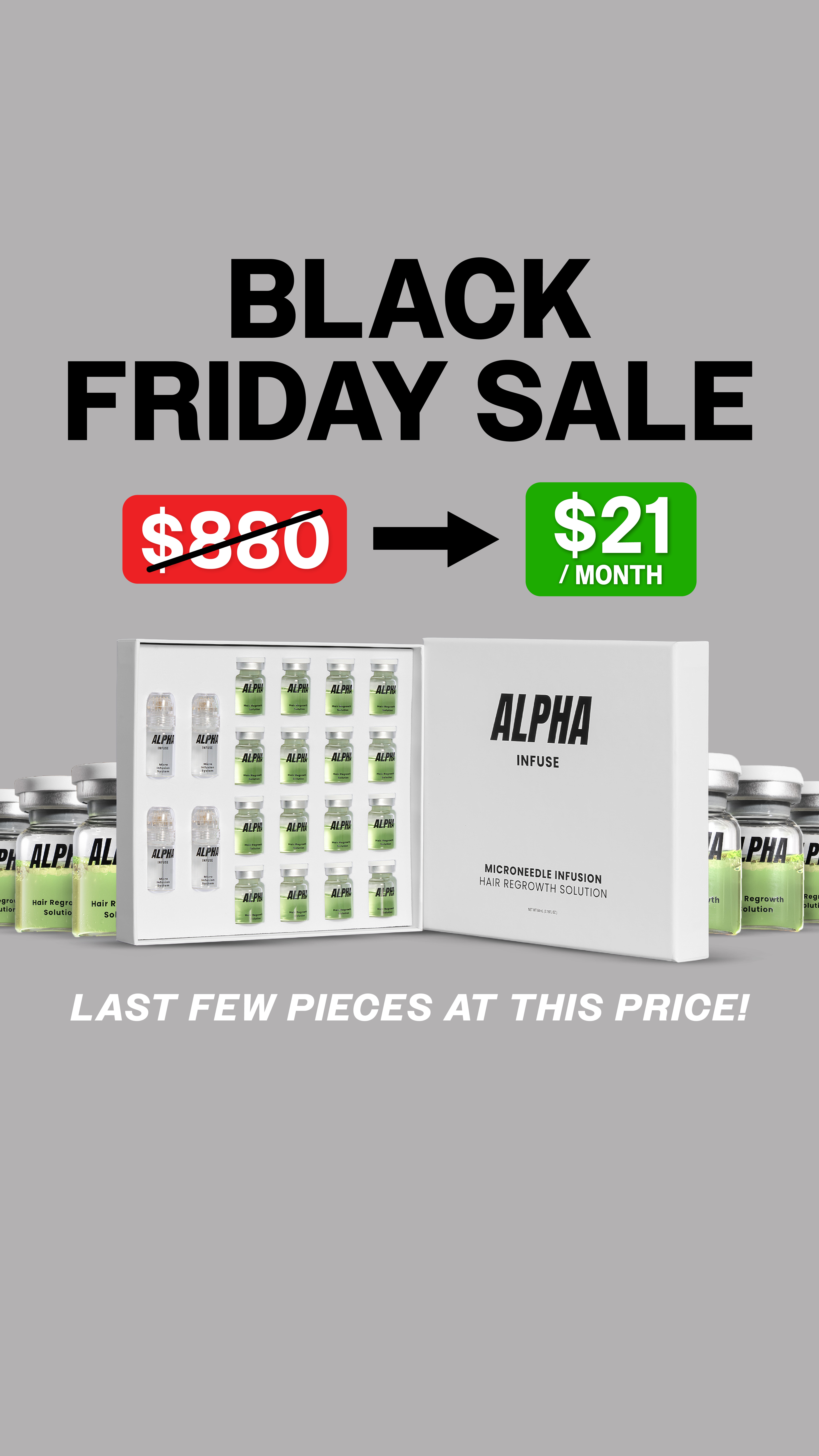 AlphaInfuse Facebook ad