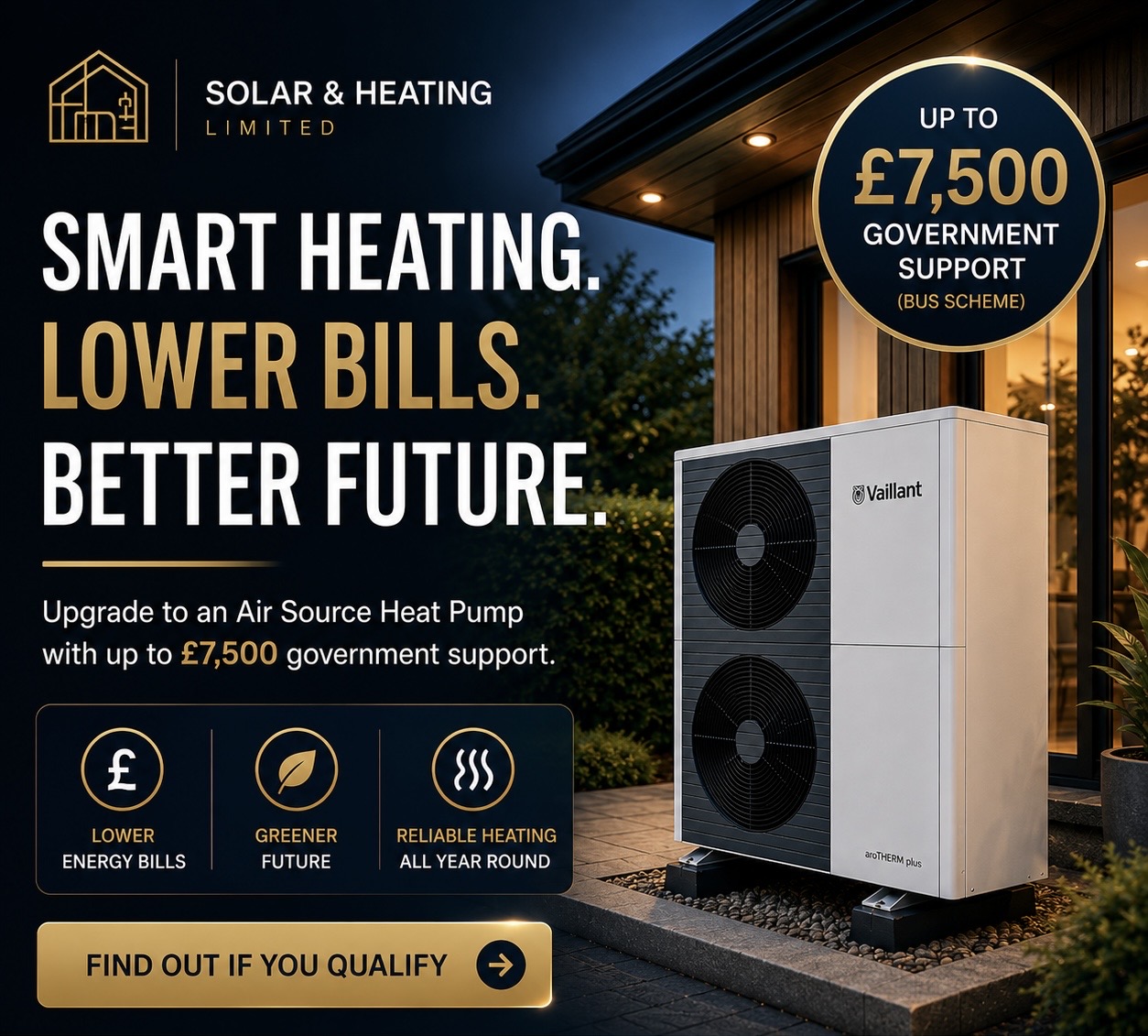 Solar&Heating Facebook ad from May 14, 2026