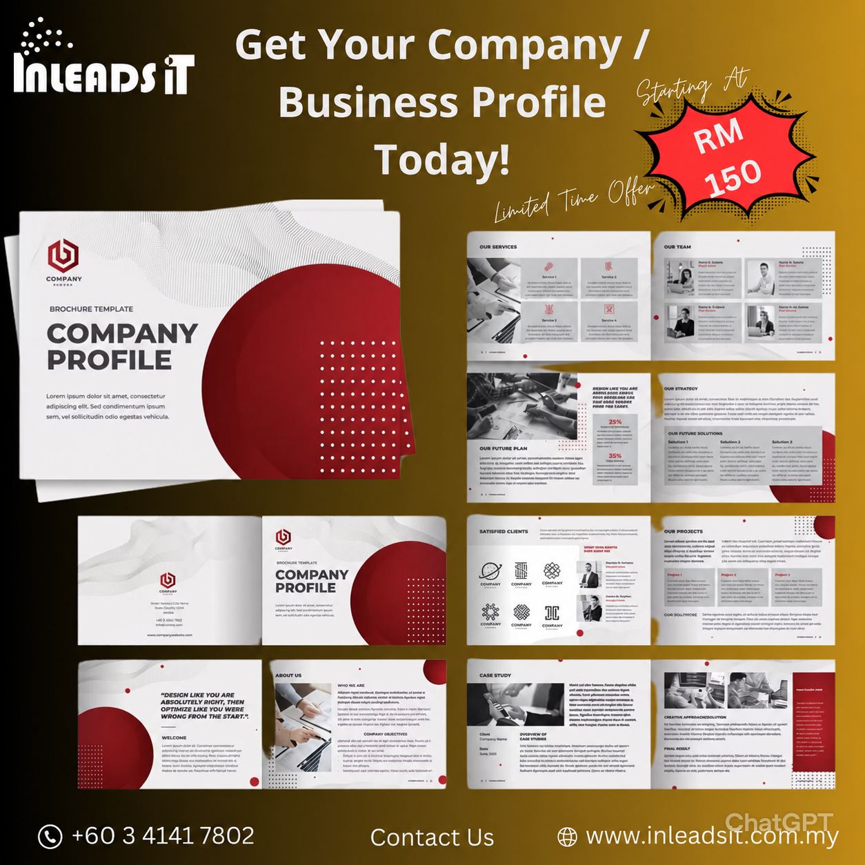 Inleads IT Solution Sdn. Bhd. Facebook ad: Chat with us