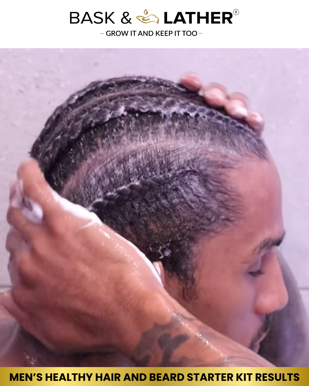 Bask & Lather Co Facebook ad