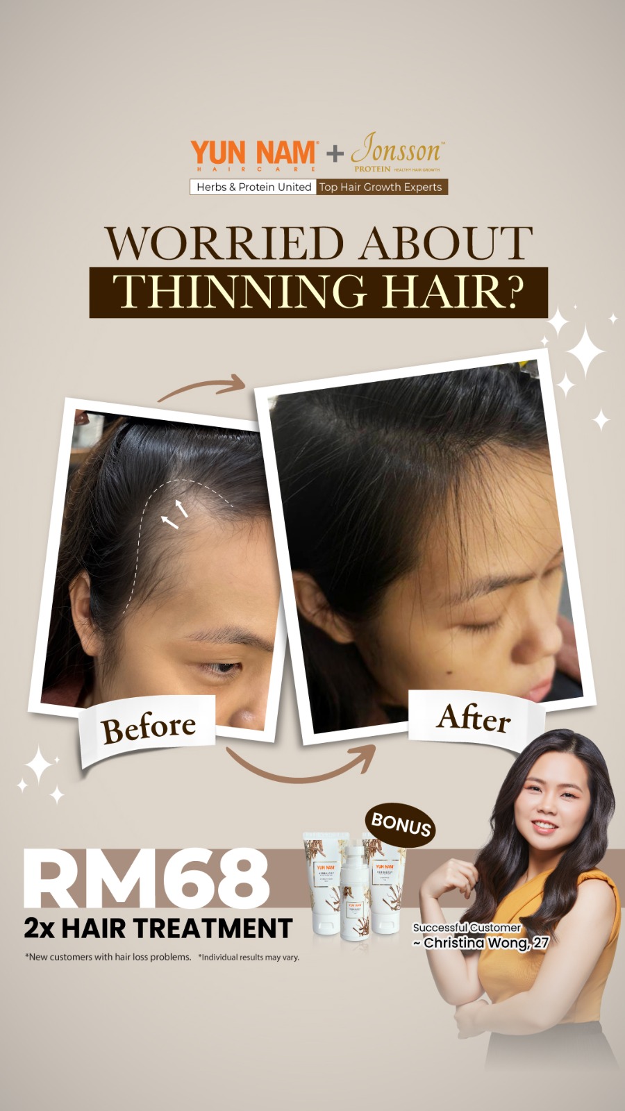 Yun Nam Hair Care Malaysia Facebook ad