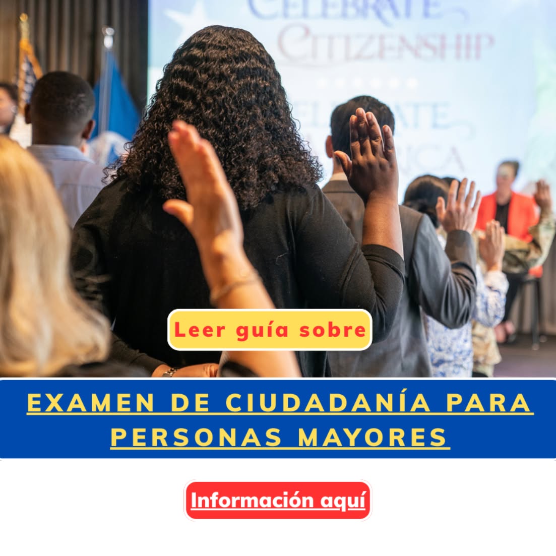 NextSolve Media Facebook ad: Examen de Ciudadanía de EE. UU.: Qué Saber y Cómo Prepararse