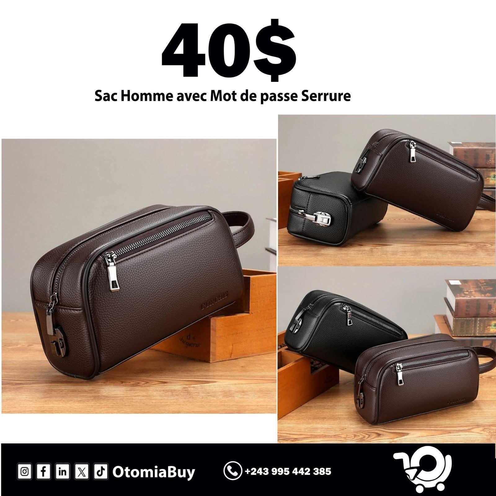 OtomiaBuy Facebook ad: Découvrez l’élégance de nos Trousses et porte-monnaie de…