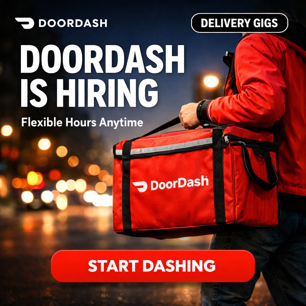 The Daily Globe Facebook ad: DoorDash Driver Jobs, Apply Online