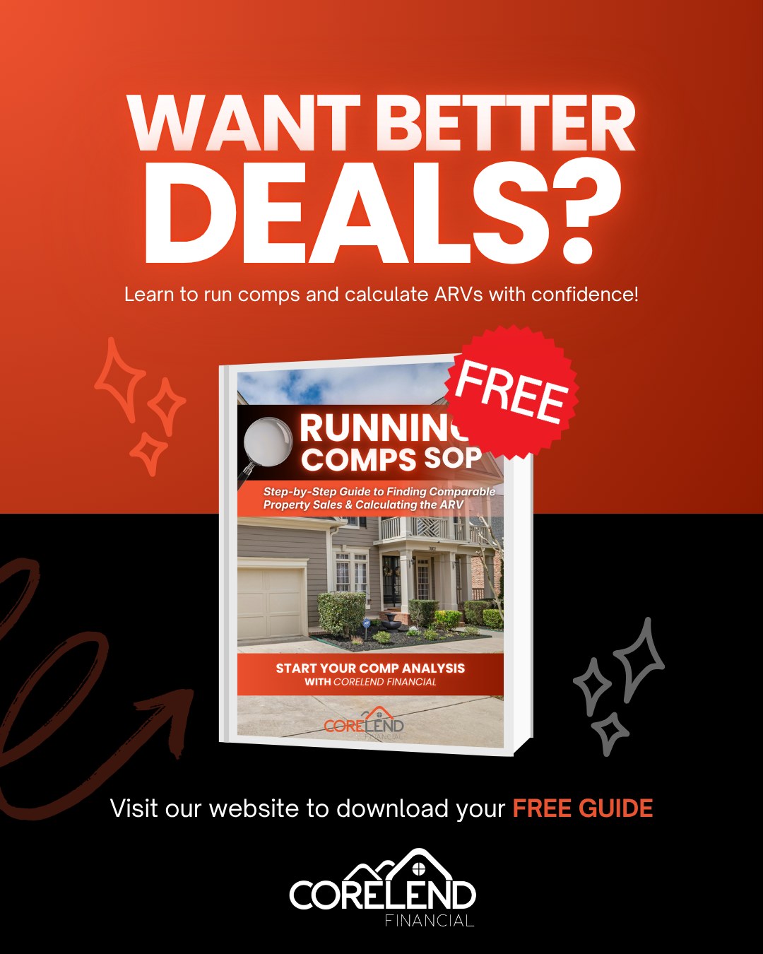 CoreLend Financial Facebook ad