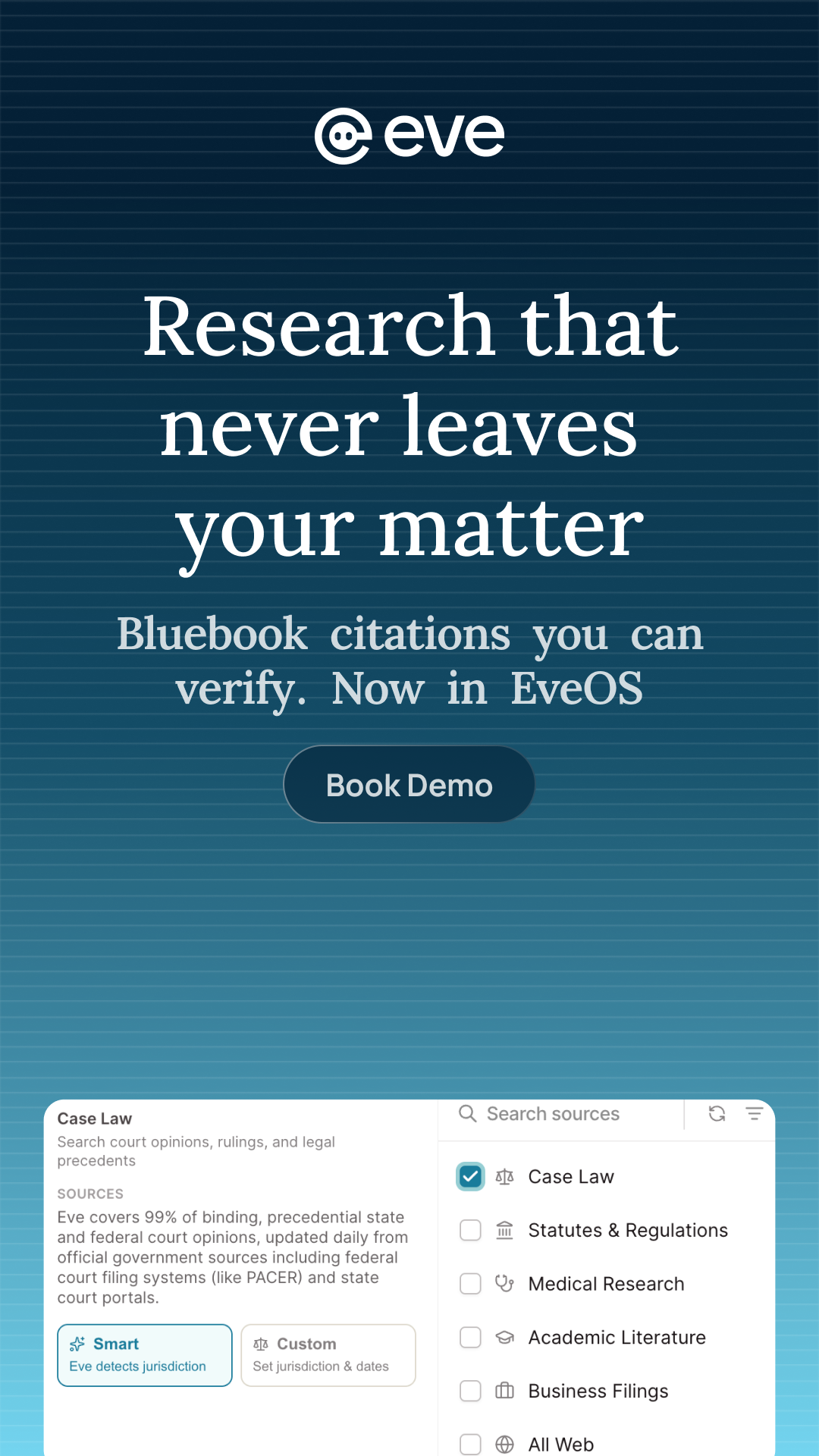 Eve Legal Facebook ad