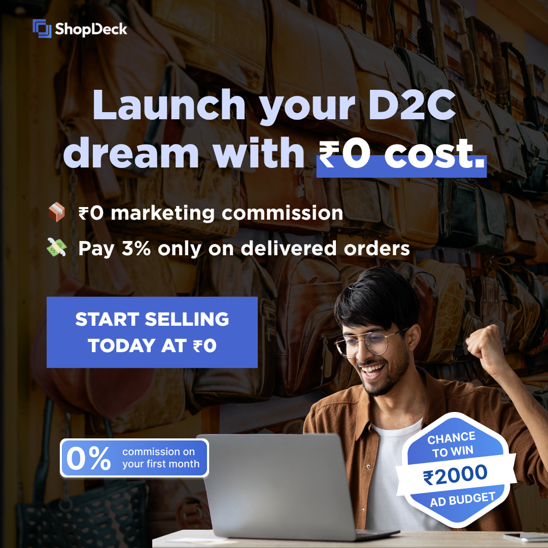 ShopDeck Facebook ad