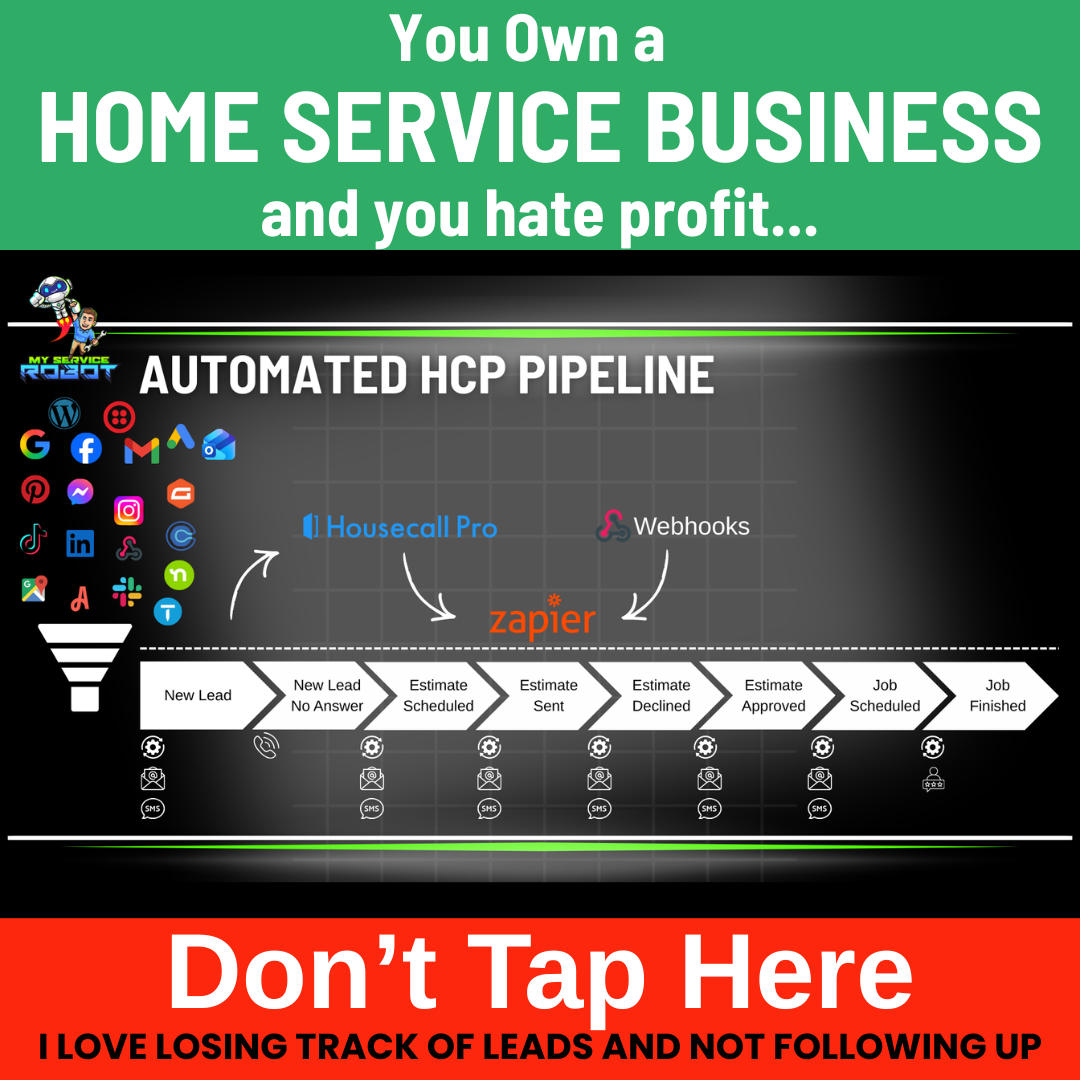 My Service Robot for Home Service Companies Facebook ad