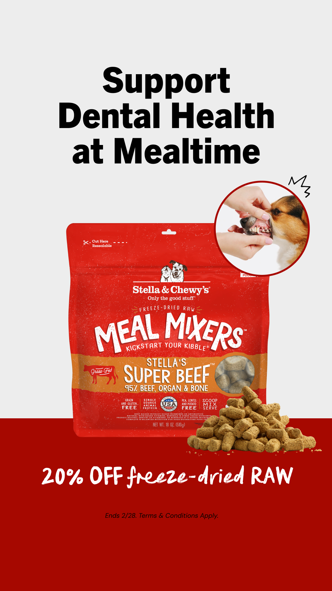 Stella & Chewy's Facebook ad