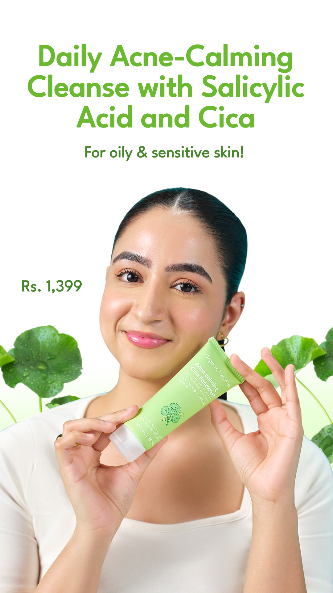 Organic Traveller - Skincare Facebook ad