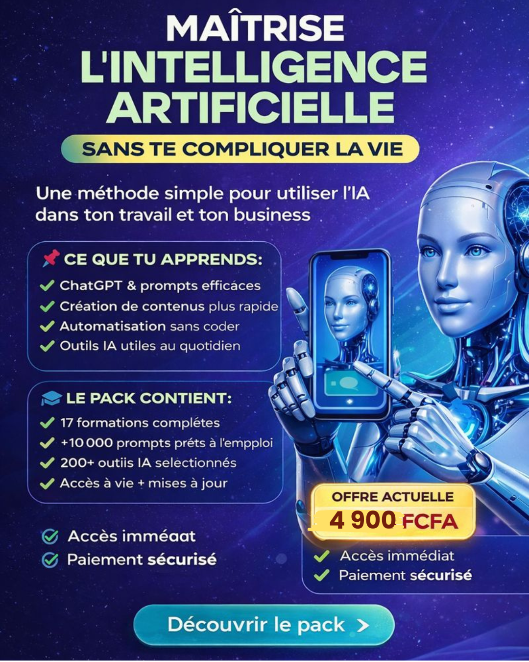 Académie du Digital Facebook ad