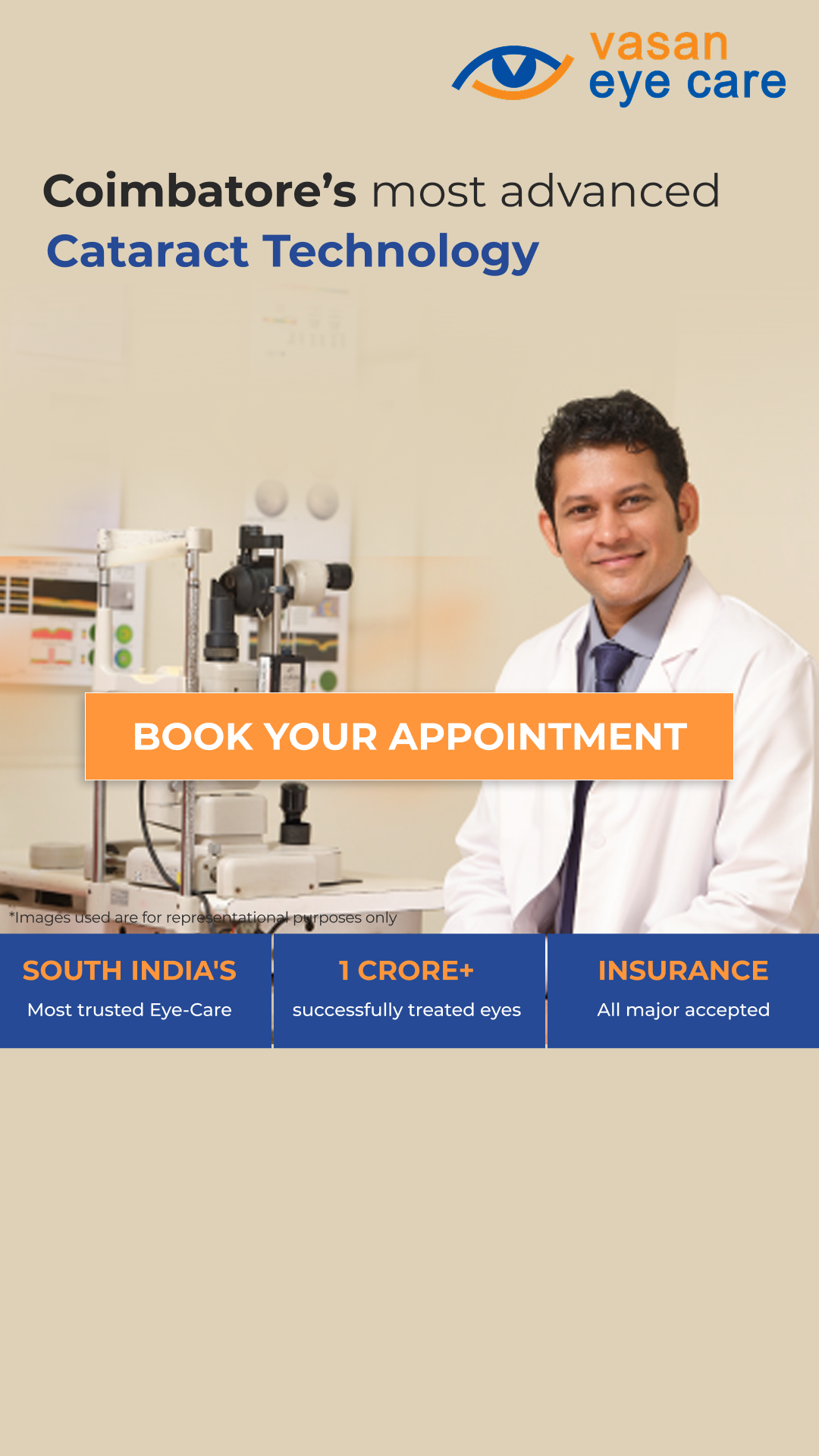 Vasan Eye Care Hospital Facebook ad