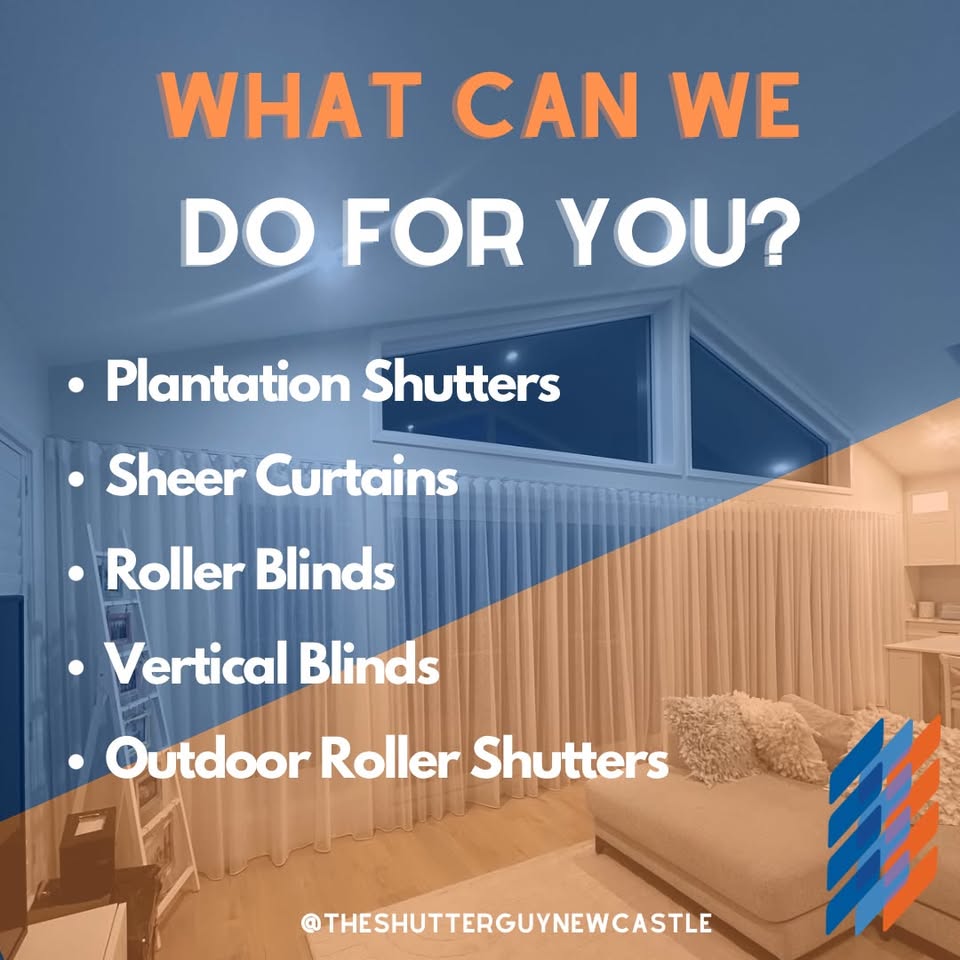 The Shutter Guy Facebook ad: Shutters, Blinds and more