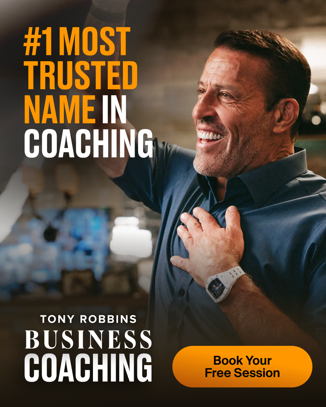Tony Robbins Facebook ad