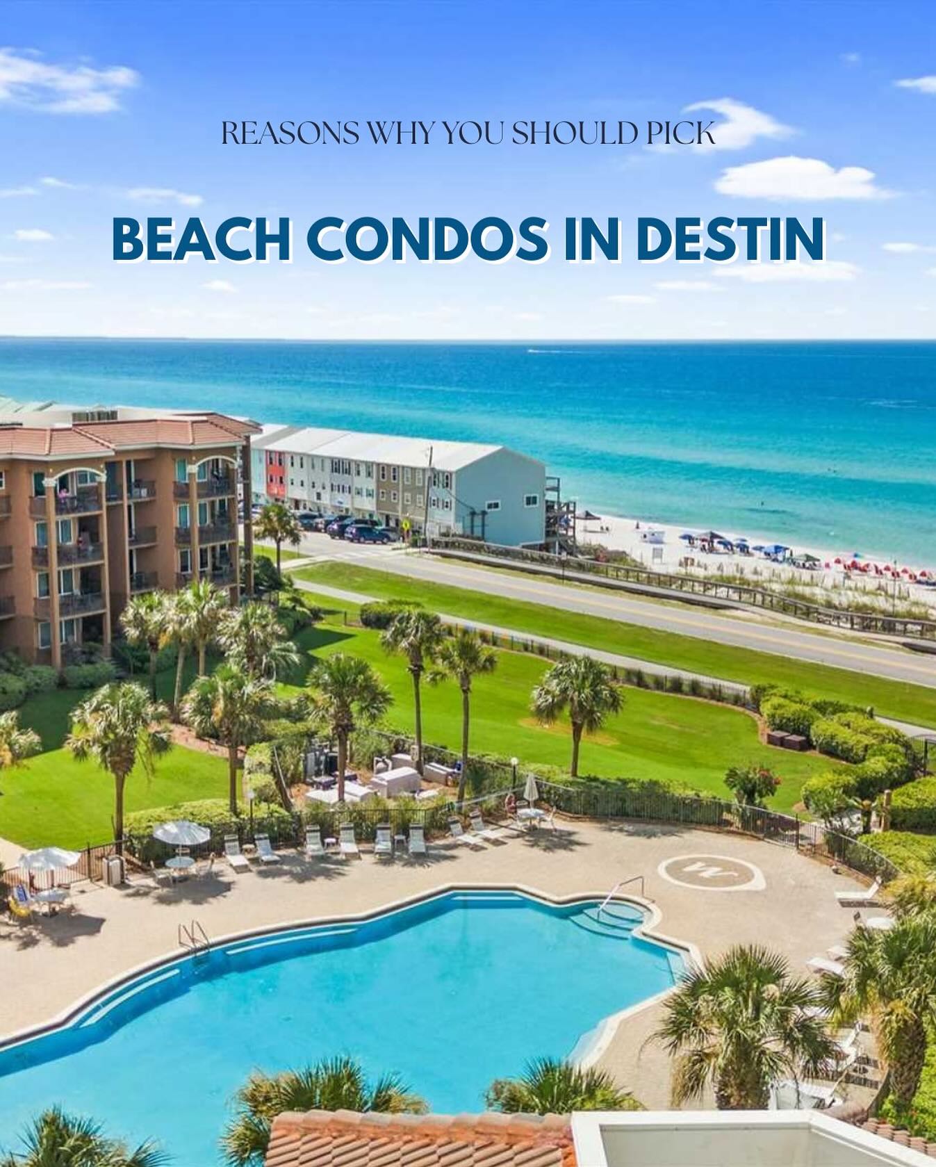 Beach Condos In Destin Facebook ad: Why Book with Beach Condos in Destin?
