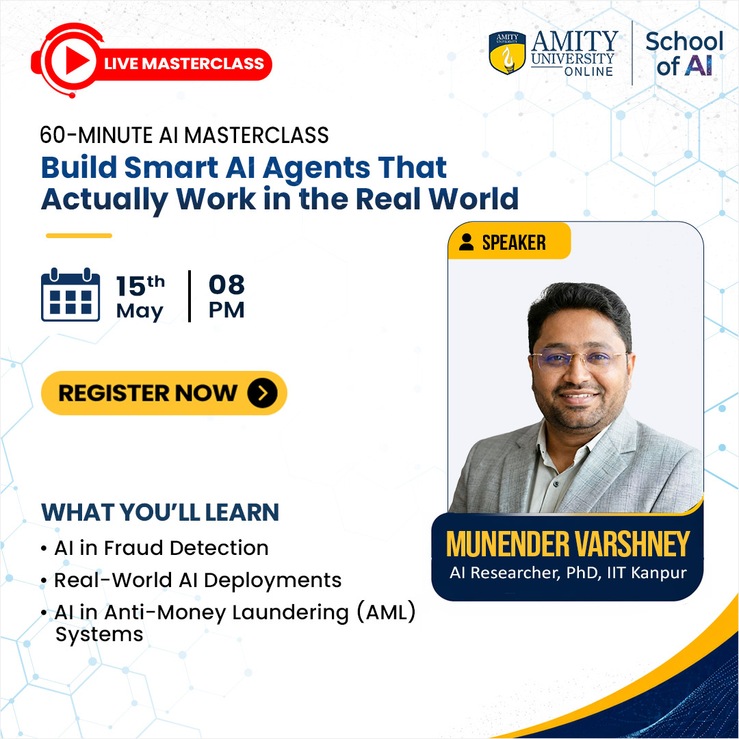 Amity Online Facebook ad