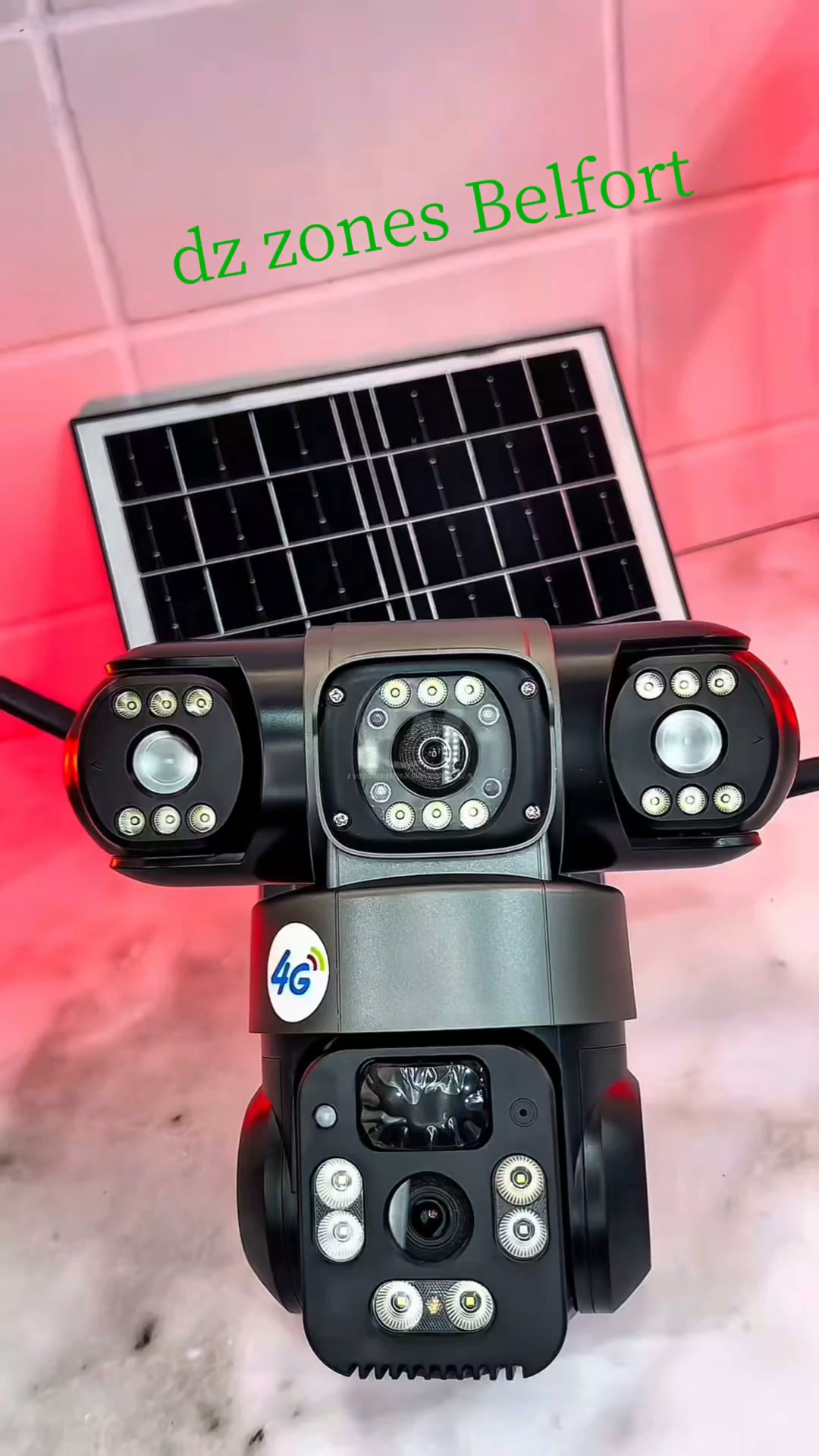 Dz zones Belfort Facebook ad: Meilleur camera 4g panneau solaire