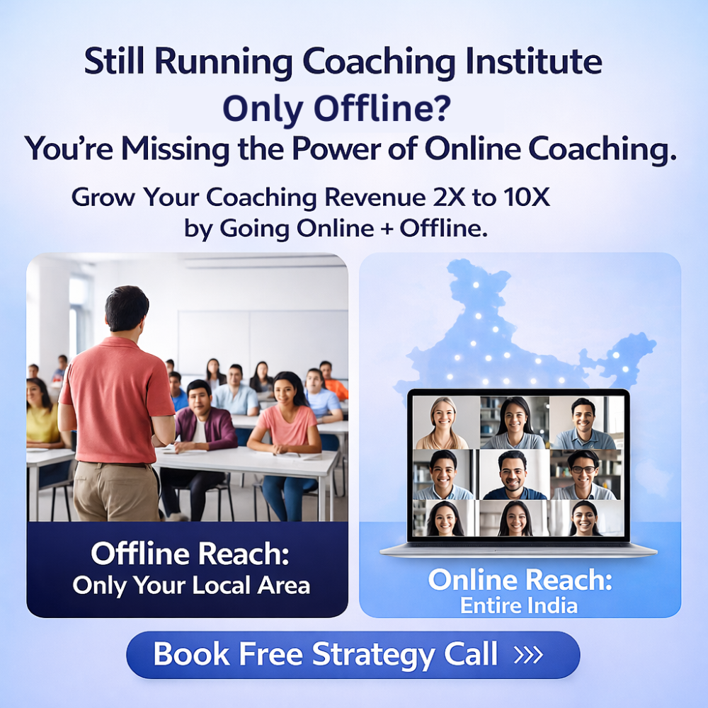 UrVerge Solutions Facebook ad: Grow Your Coaching 2X-10X With Online + Offline