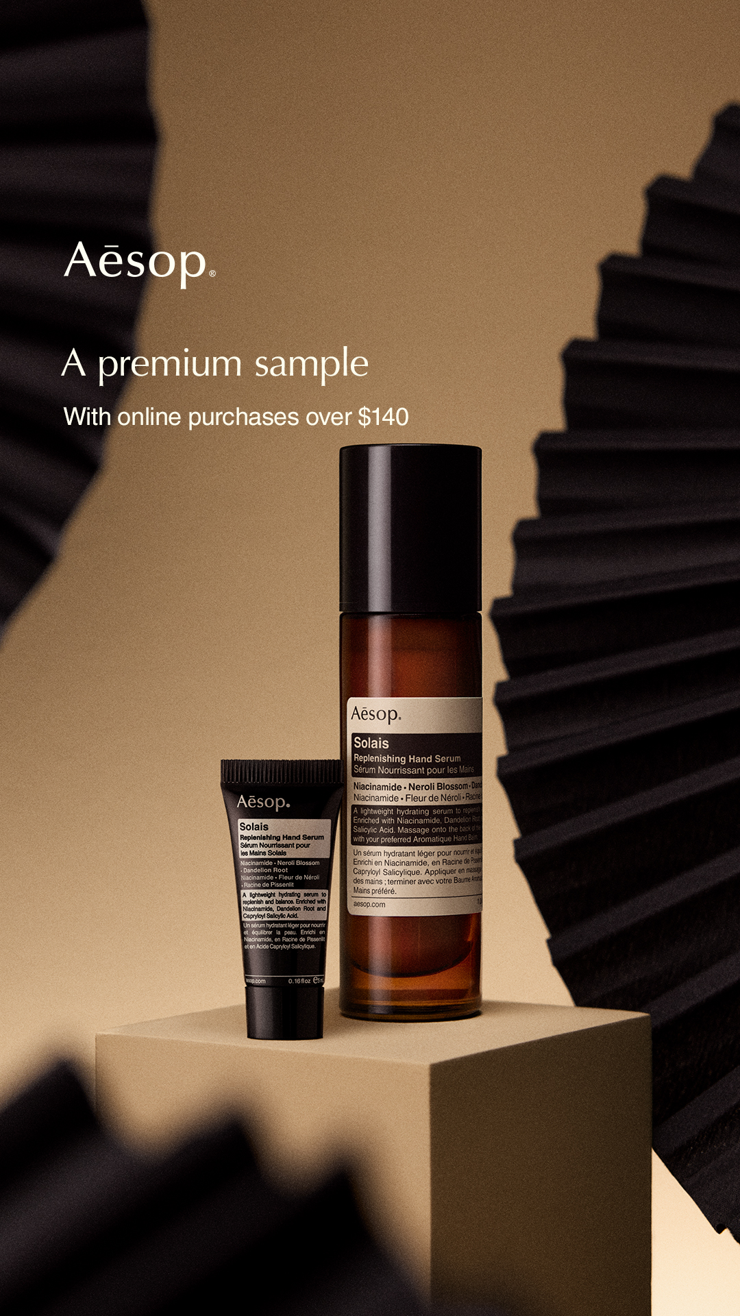 Aesop Facebook ad