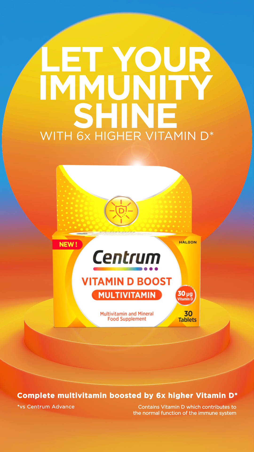 Centrum Facebook ad from Jan 8, 2026