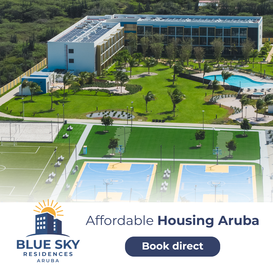 Blue Sky Residences Aruba Facebook ad