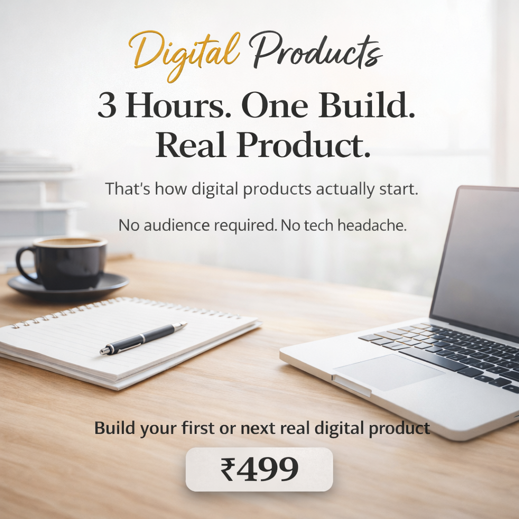 Prathamesh Jiwatode- Digital Products Coach Facebook ad