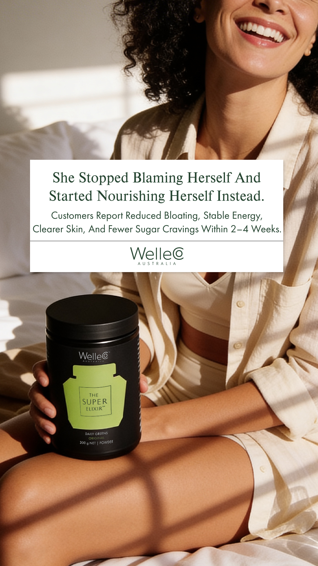 WelleCo Facebook ad