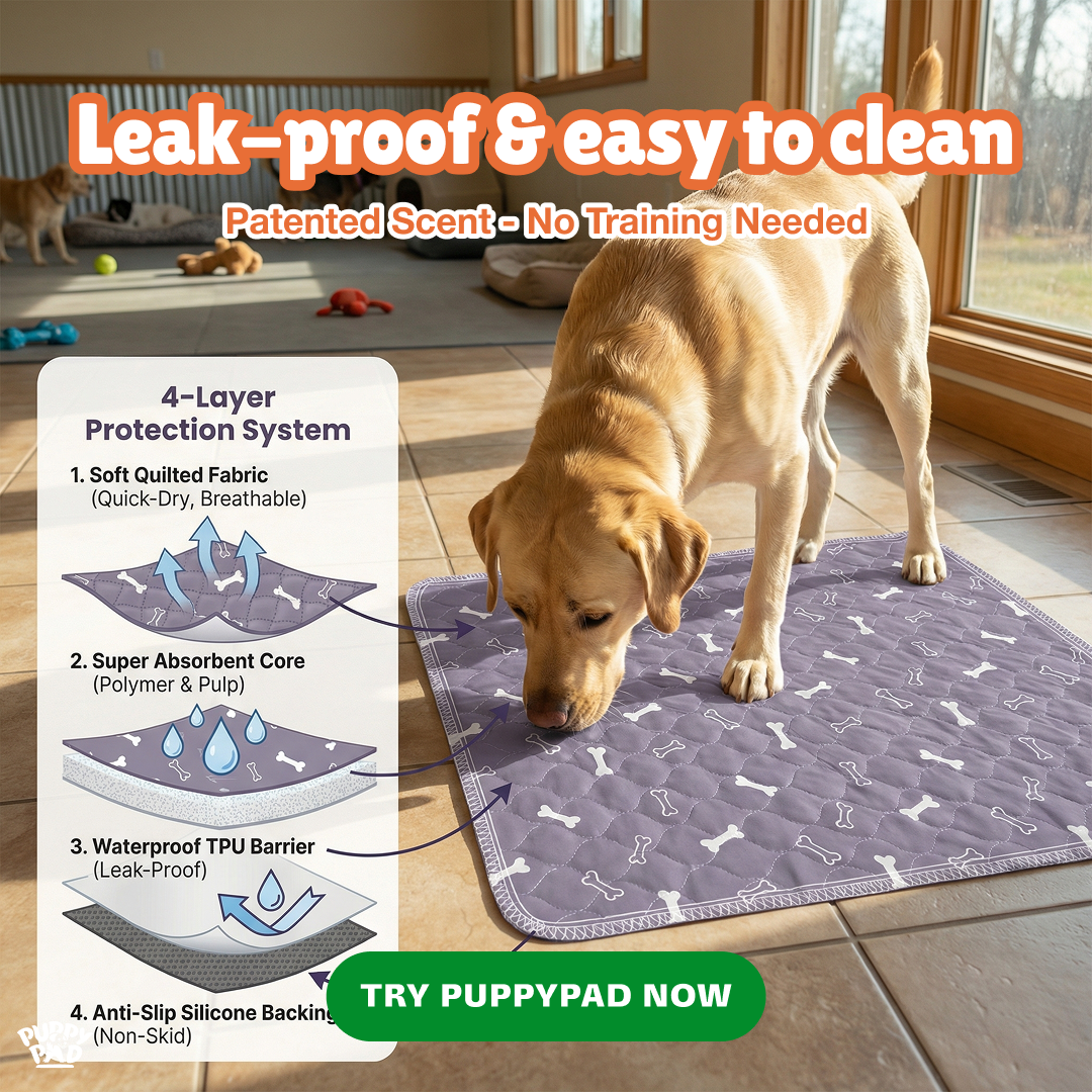 PuppyPad Facebook ad