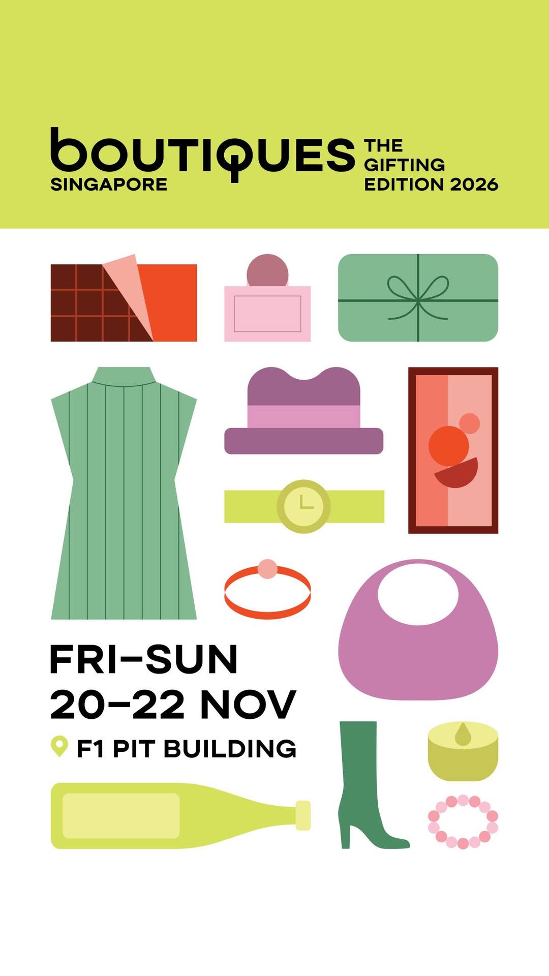 Boutiques Singapore Facebook ad: Singapore’s favourite shopping event returns to the F1…