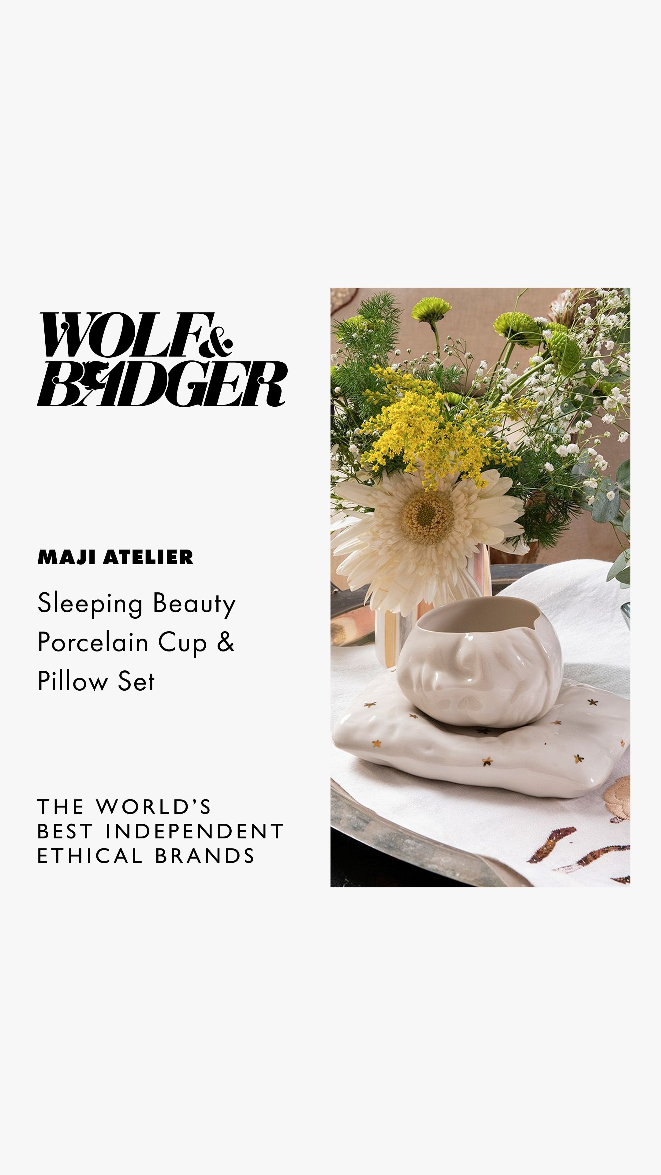 Wolf & Badger Facebook ad