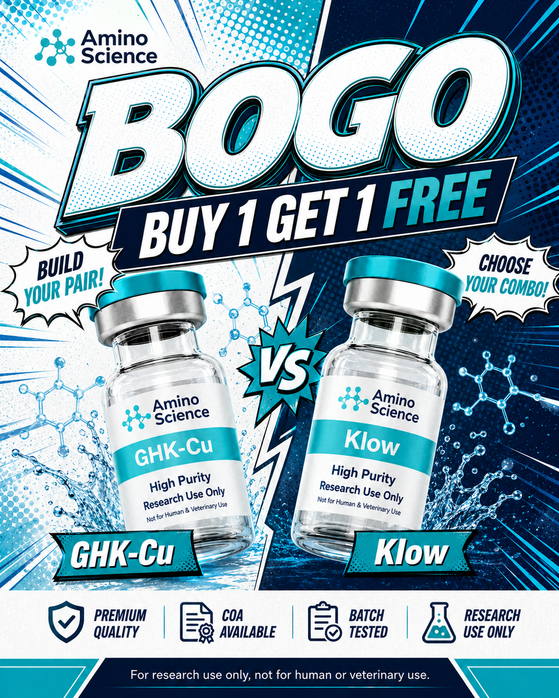 Amino Science Labs Facebook ad