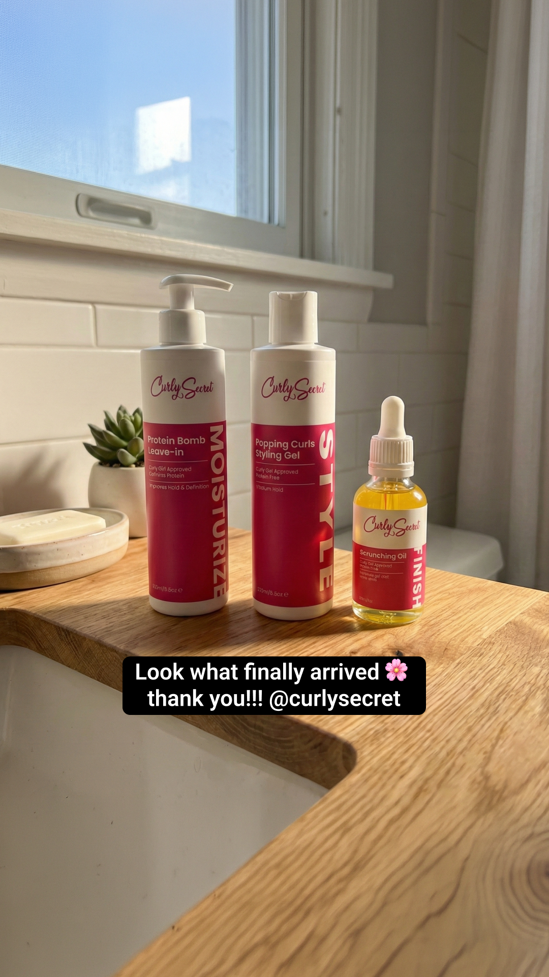 Curly Secret Facebook ad