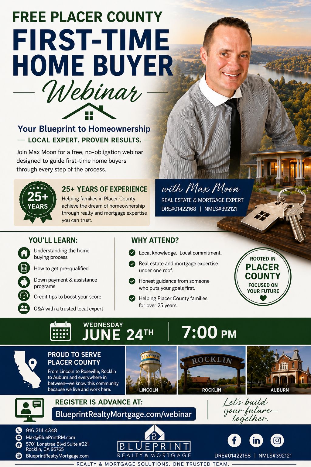 BluePrint Realty & Mortgage Rocklin Branch Facebook ad