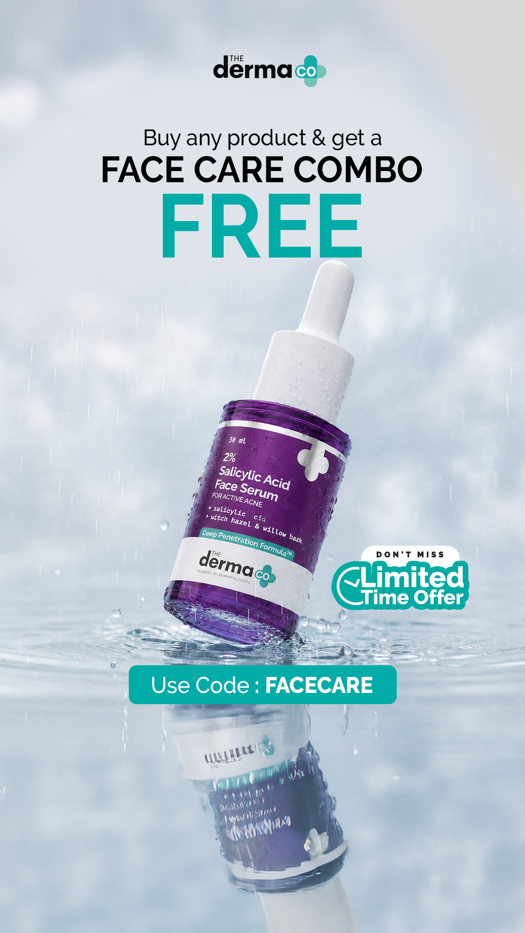 The Derma Co. Facebook ad
