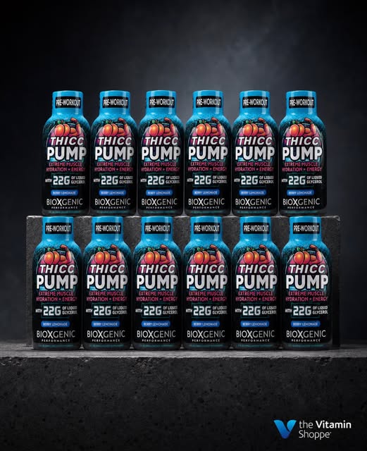 Thicc Pump Facebook ad: Bioxgenic Thicc Pump - Pre-Workout