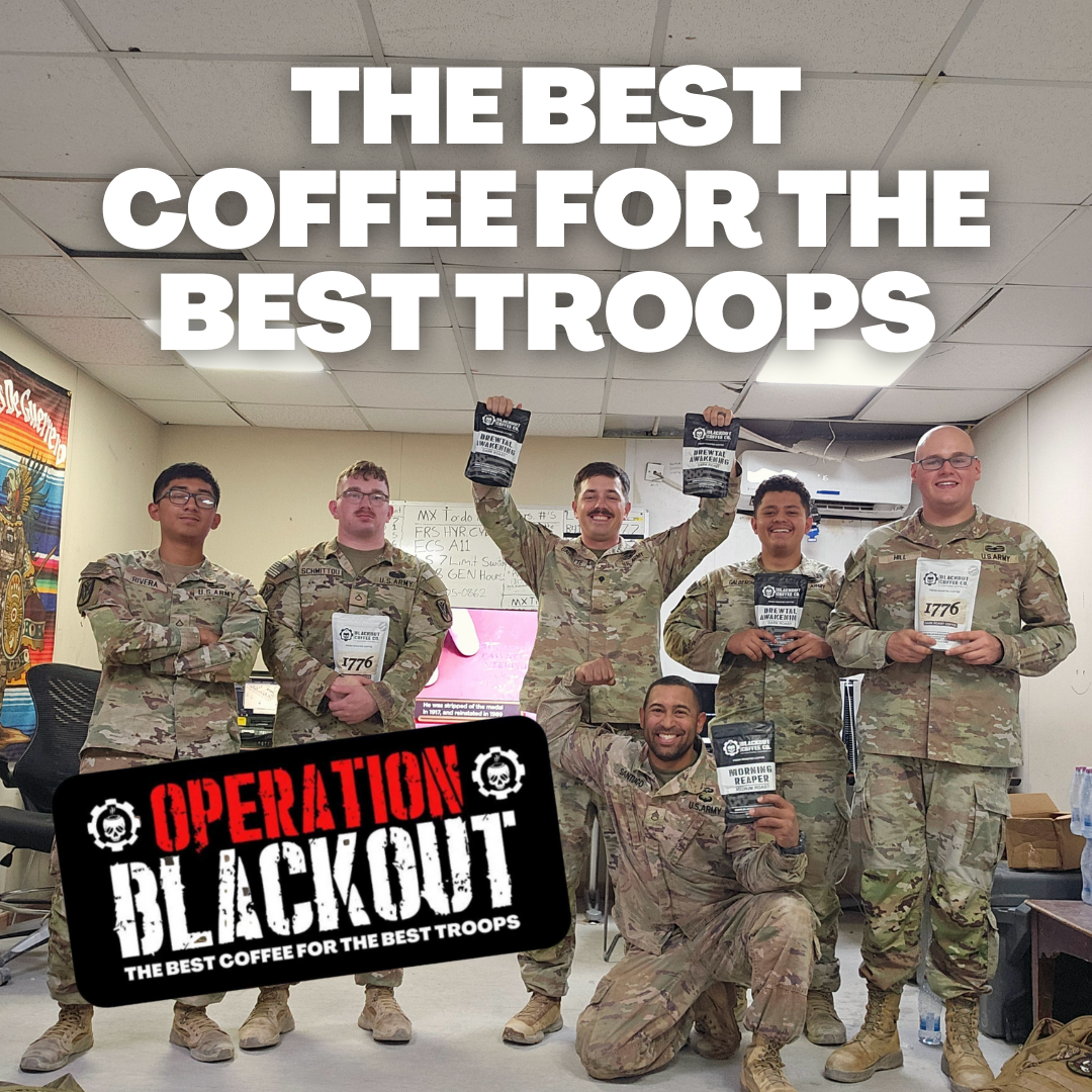 Blackout Coffee Co. Facebook ad