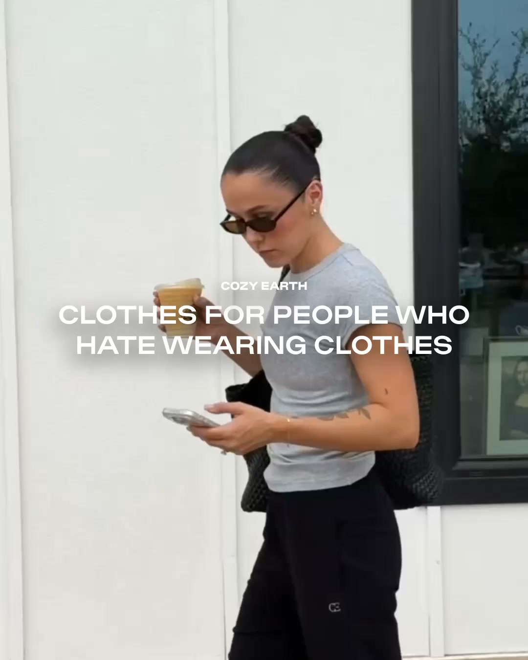 Cozy Earth Facebook ad: Comfort Looks Good on You