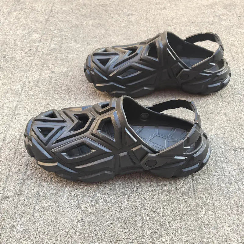 Skylion.shop Facebook ad: Modern Monster Medicated Clogs are designed for people…