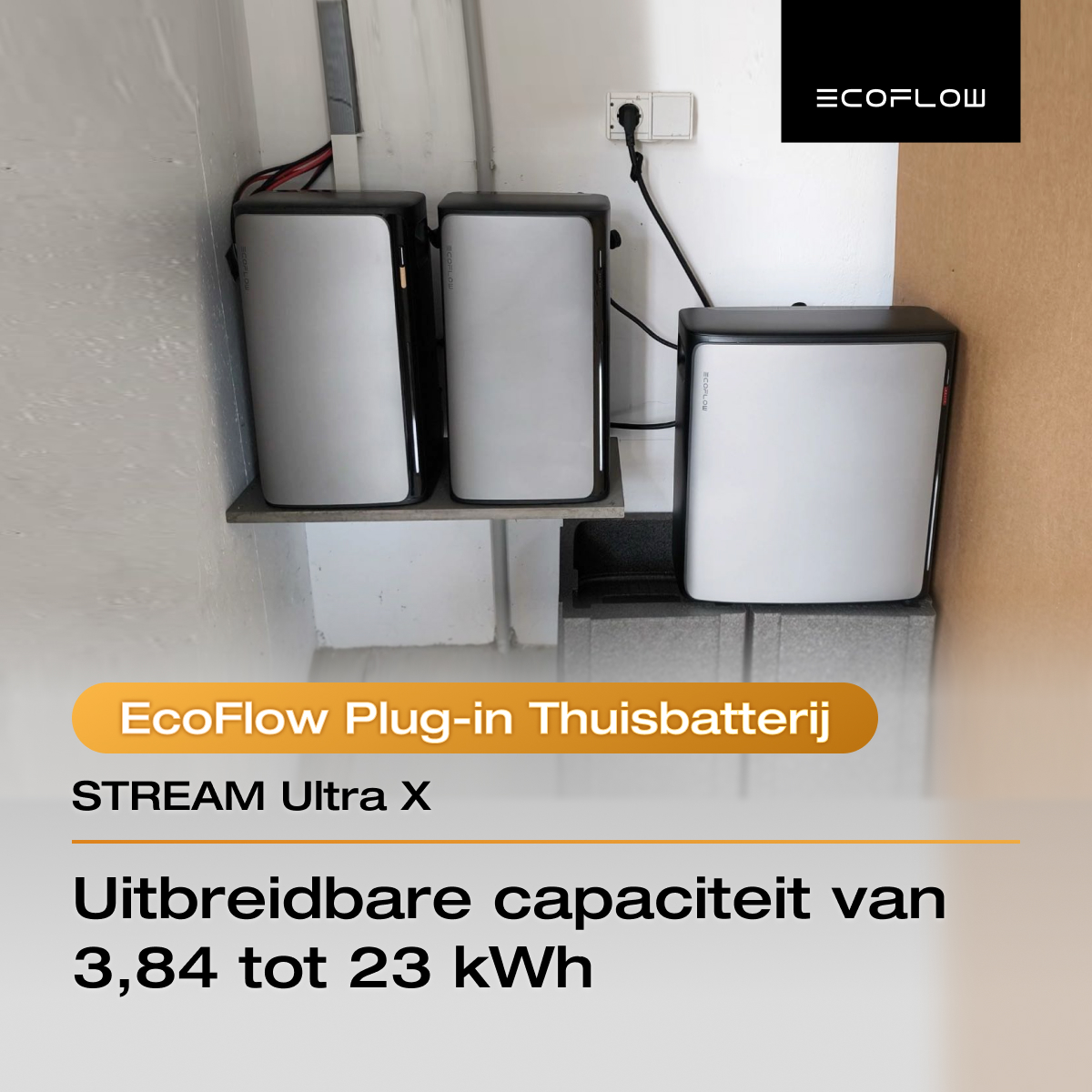 EcoFlow NL Facebook ad: EcoFlow Plug-in Thuisbatterij