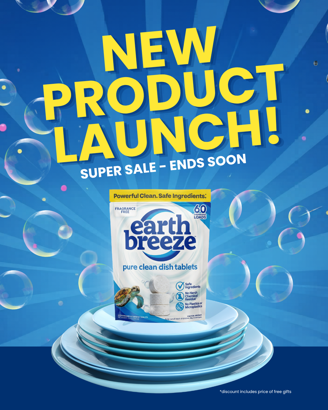 Earth Breeze Facebook ad
